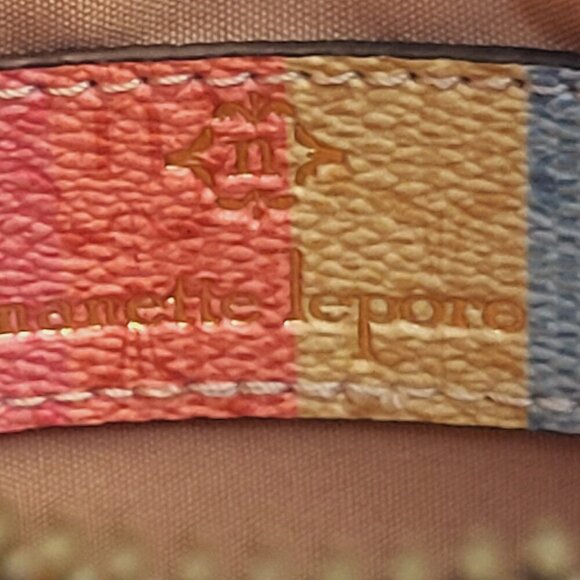 Nanette Lepore ~ Rainbow Clutch/Small Shoulder Bag ~ *Excellent Condition - Picture 7 of 9